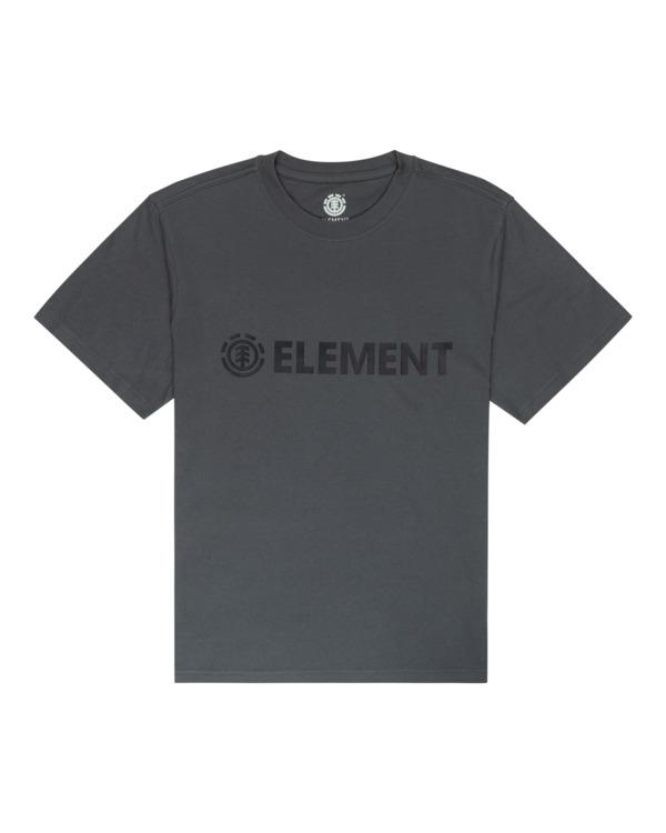 Element Mens Blazin Short Sleeve Tee Dark Denim