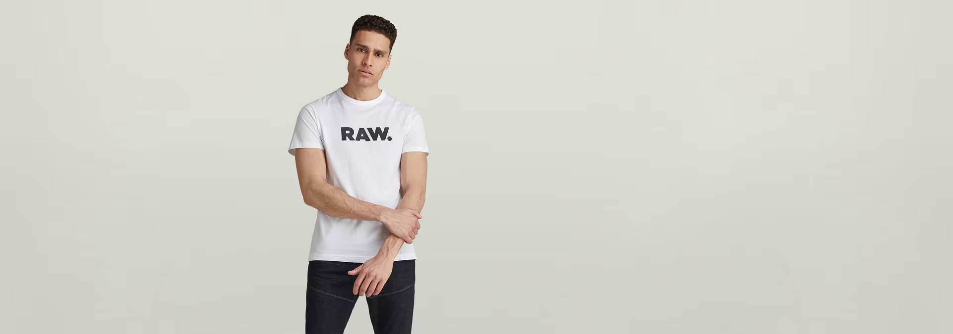 G Star Mens Holorn Short Sleeve Tee White