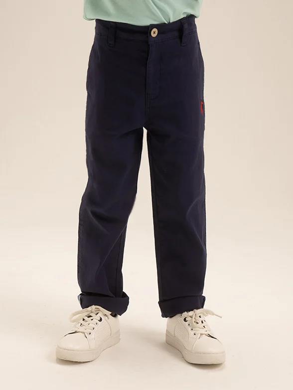 Polo Boys Logan Classic Chino Pants Navy