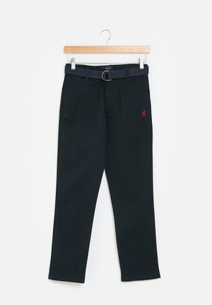 Polo Boys Adrian Belted Chino Pants