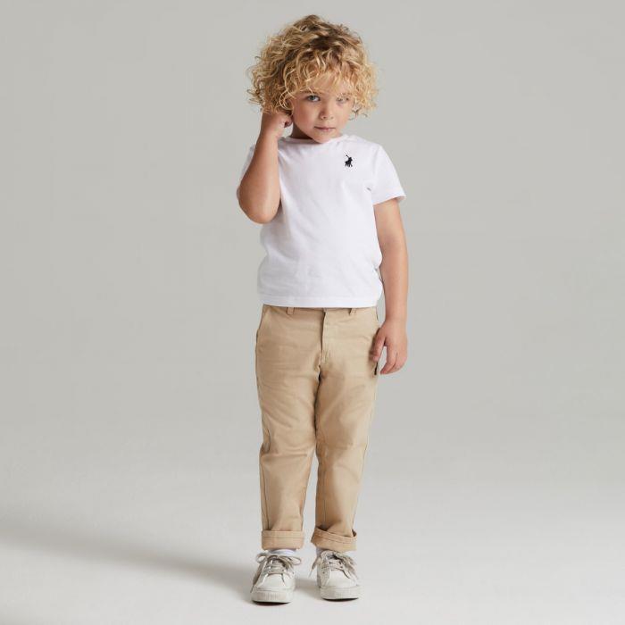 Polo Boys Rick Short Sleeve Tee White