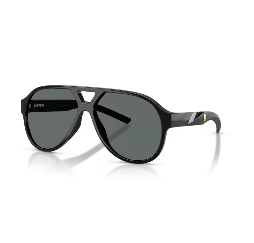 Ferrari Scuderia Black Sunglass Dark Grey Polar Lens