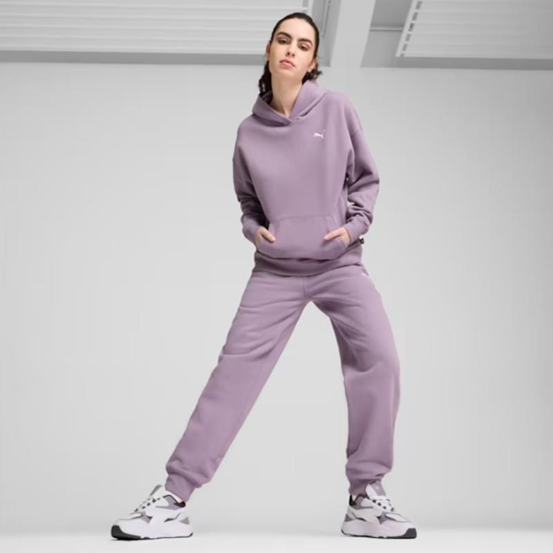 Puma Womens Loungewear Tracksuit Set Pale Plum