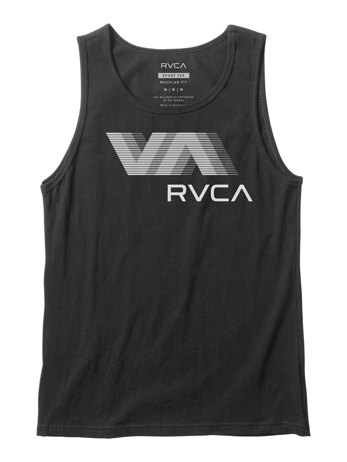 Rvca Boys Va Rvca Blur Tank Vest Black