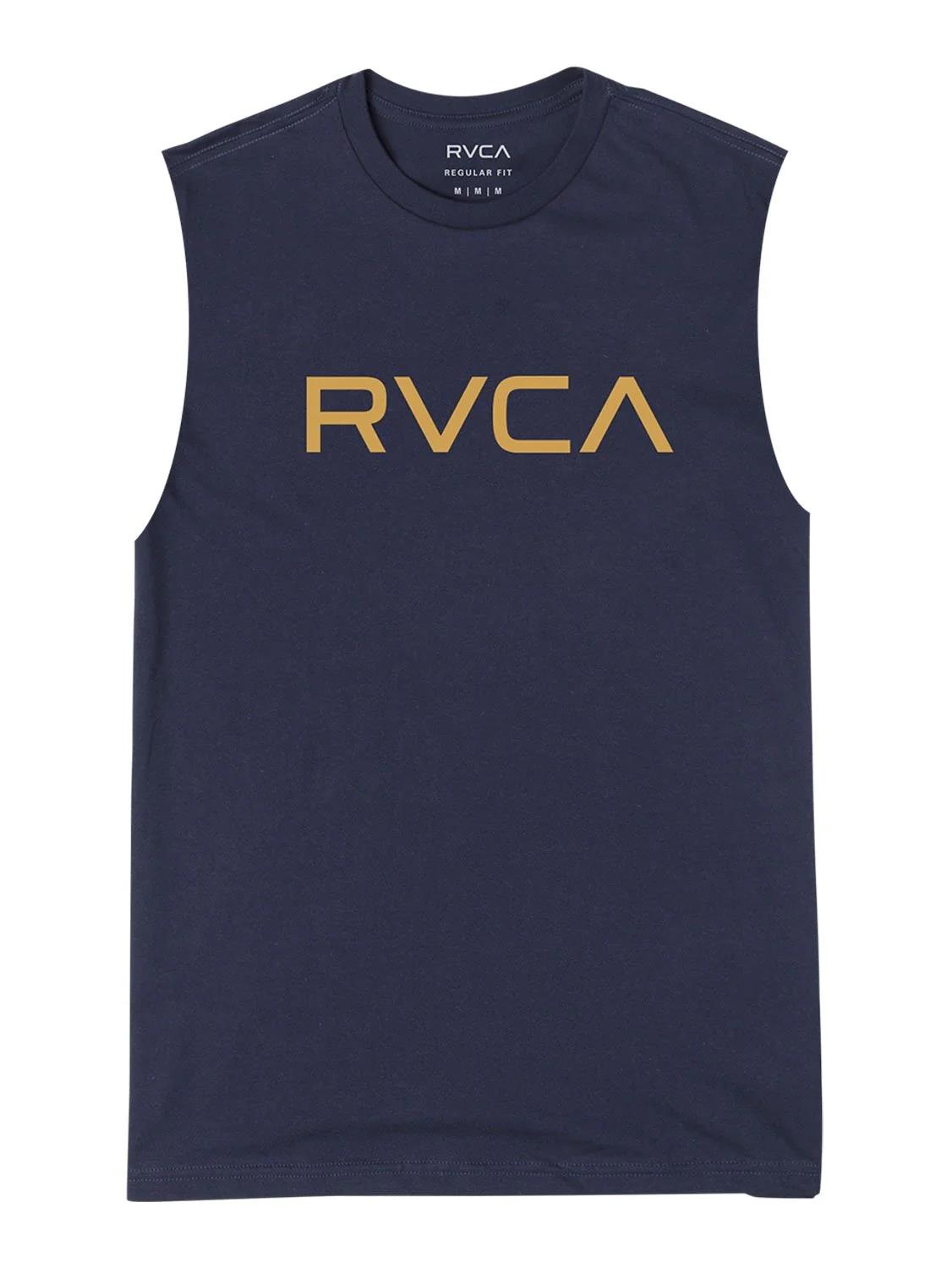 Rvca Boys Big Tank Navy