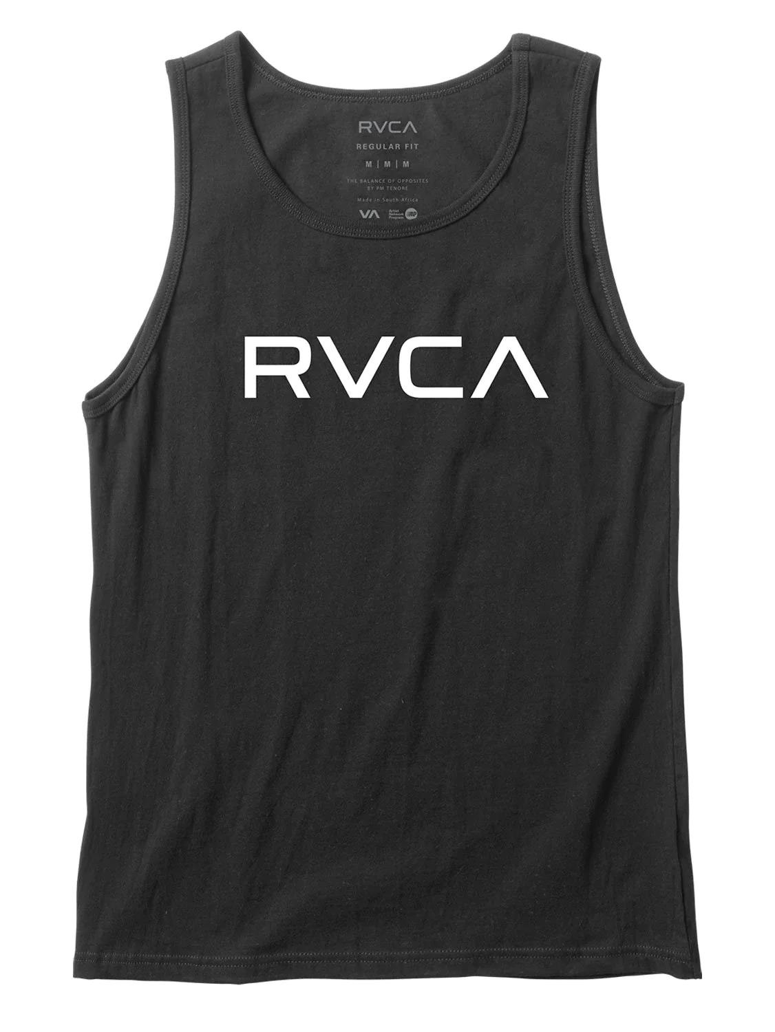 Rvca Boys Big Rvca Tank Black