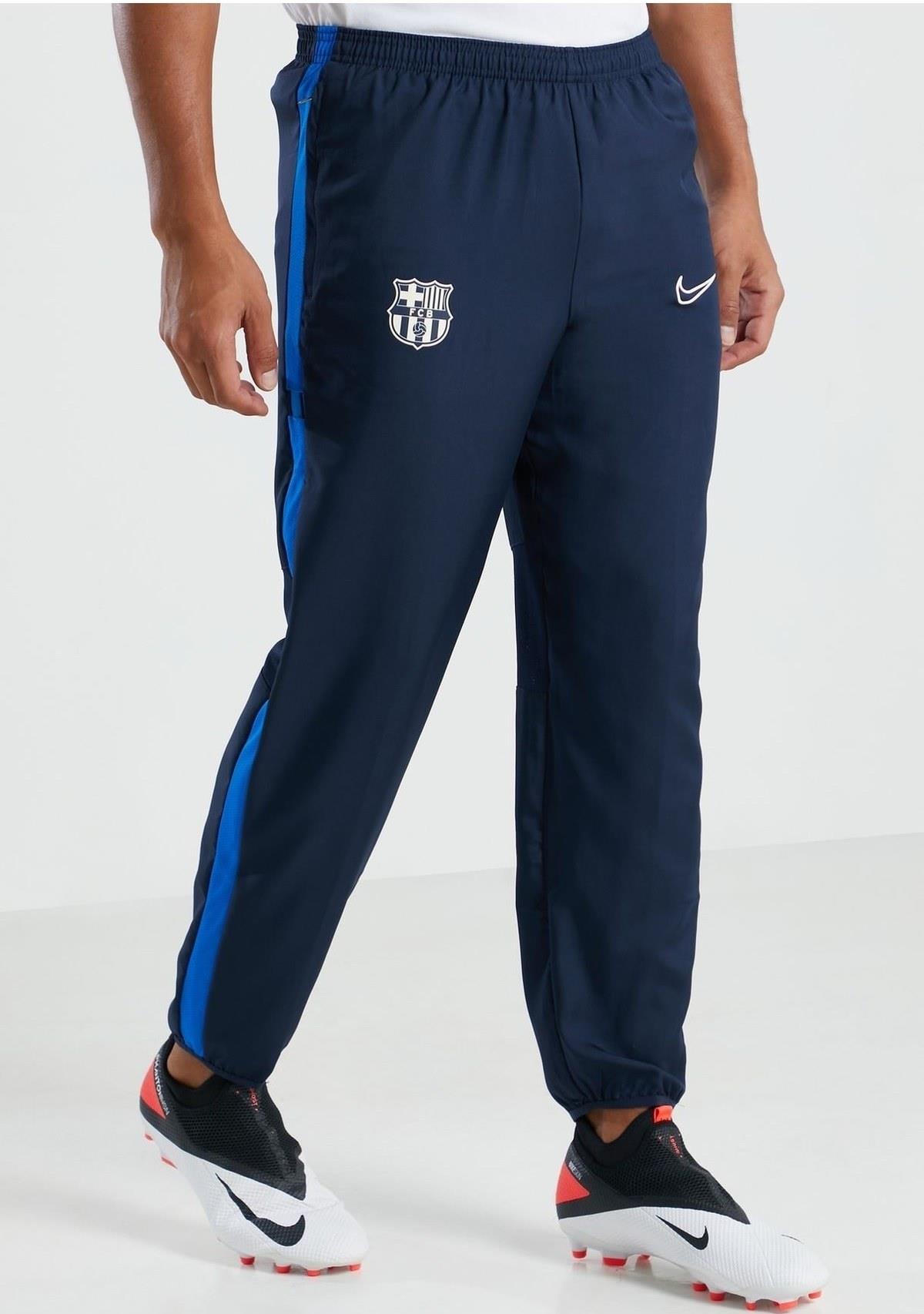 Nike Mens Football Trackpants Barcelona Blue