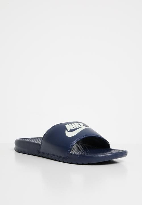 Nike Mens Benassi Jdi Slops Mid Navy