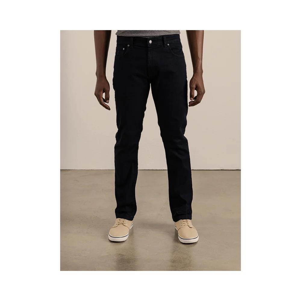 Polo Mens Simon Straight Leg Jean Black