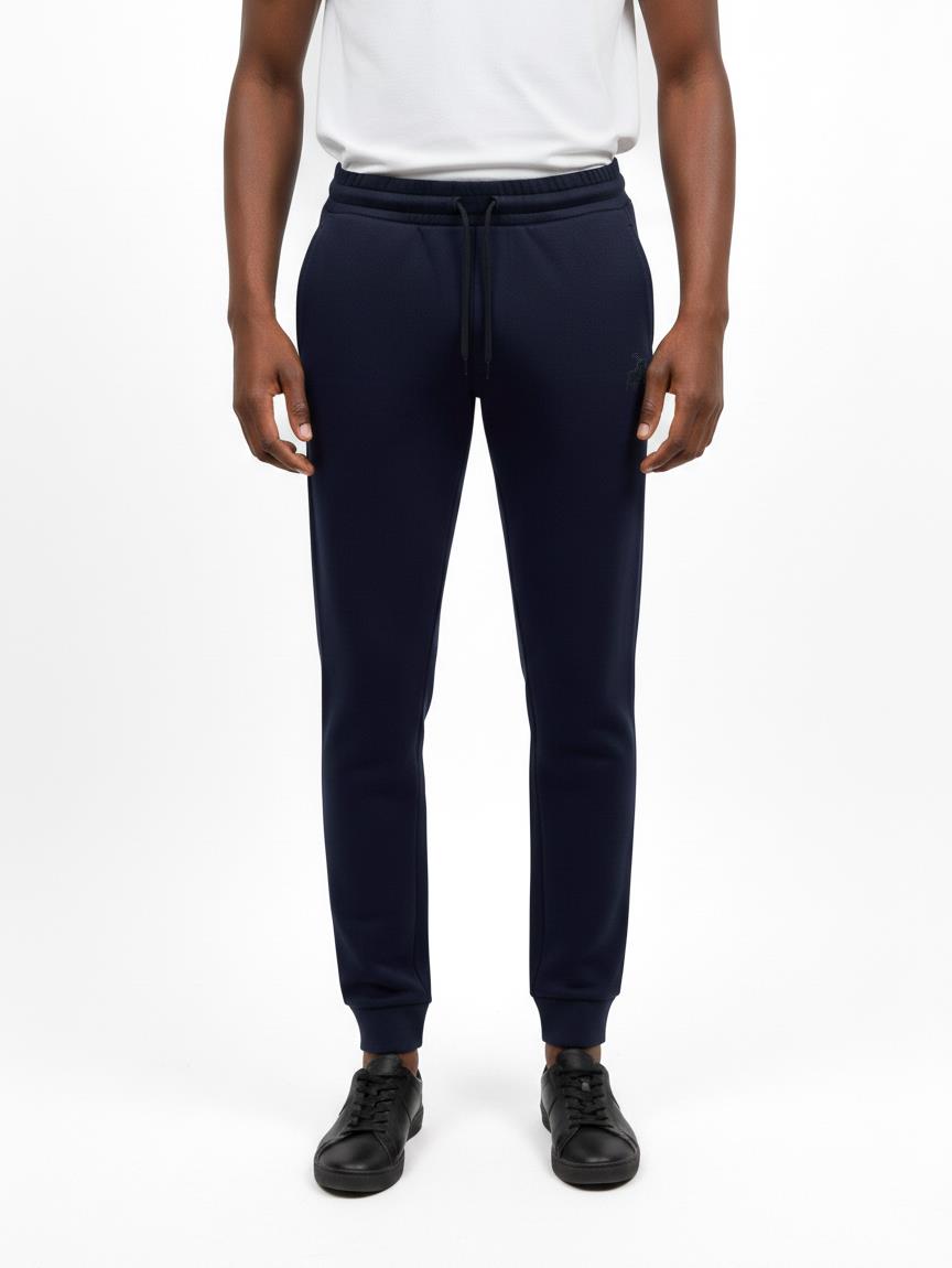 Polo Mens Essential Fleeve Jogger Navy