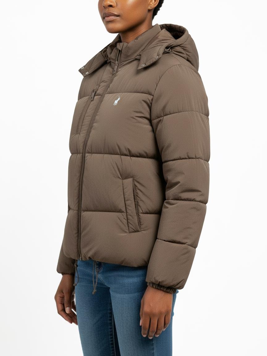 Polo Womens Piper Puffer Jacket Iron