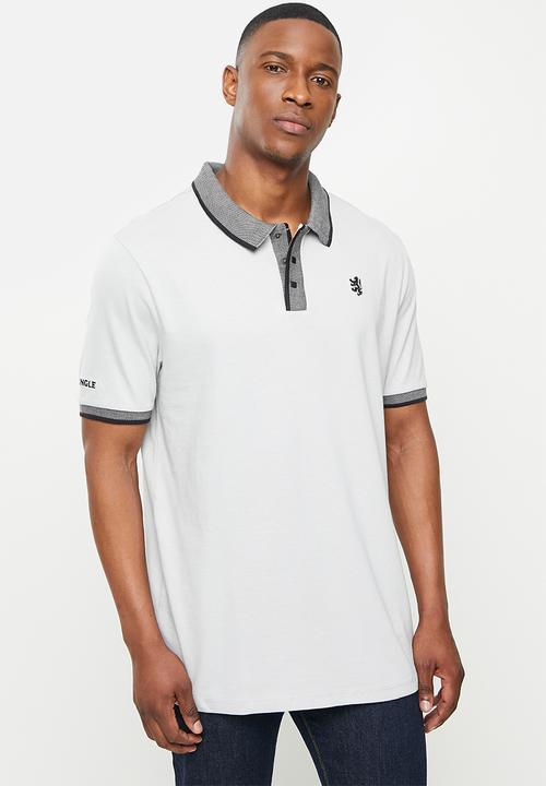 Pringle Mens Single Jersey Short Sleeve Core Golfer Stone