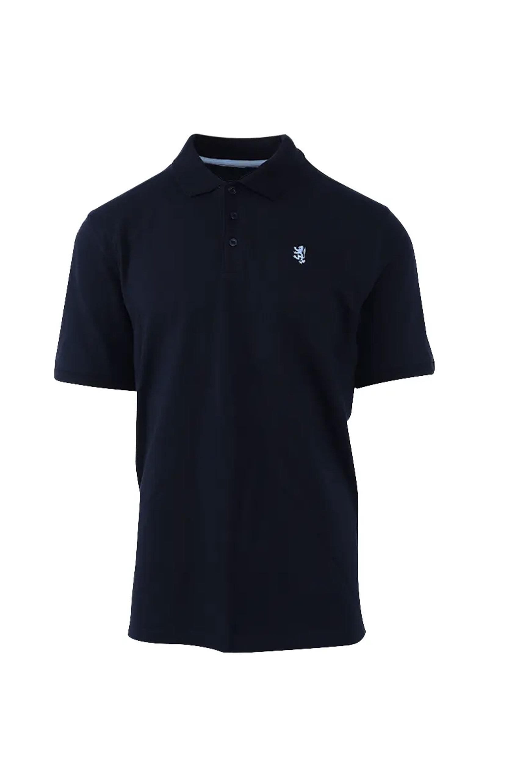 Pringle Mens Austyn Core Pique Short Sleeve Golfer Navy