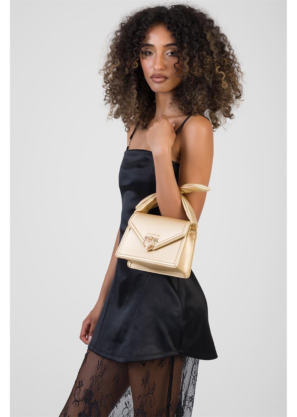 Sissy Boy Annie Meattil Handbag Bronze