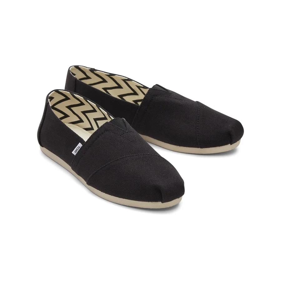 Toms Mens Alpargata Classic Shoe Black
