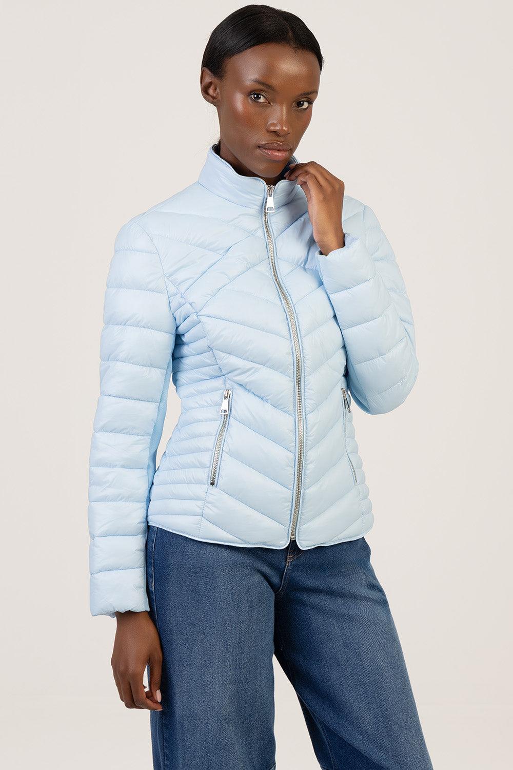 Sissy Boy Ravilla Quilted Jacket Blue