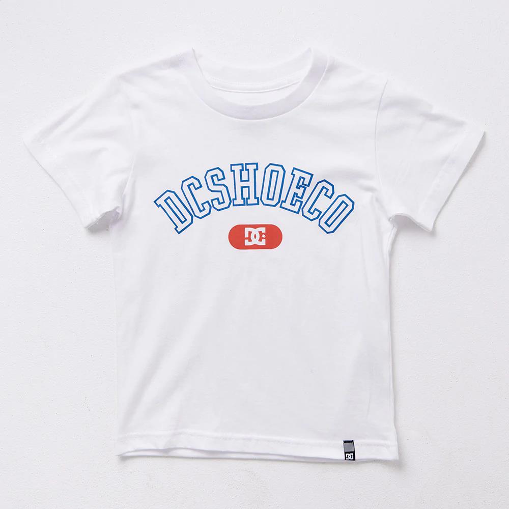 Dc Boys Archer Short Sleeve Tee White