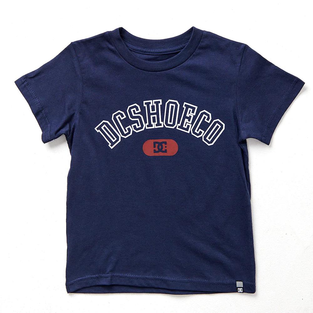 Dc Boys Archer Short Sleeve Tee Navy Blazer