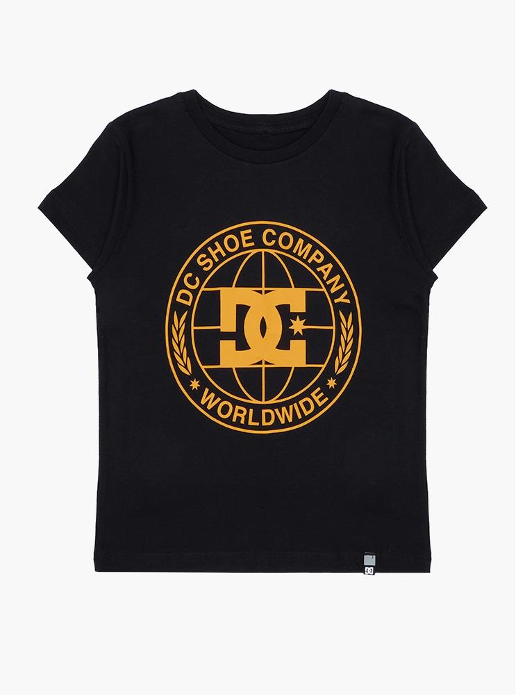 Dc Boys Pressed Short Sleeve Tee Black