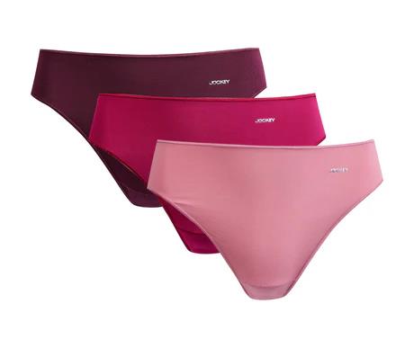 Jockey Womens French Cut 3 Pack No Panty Line