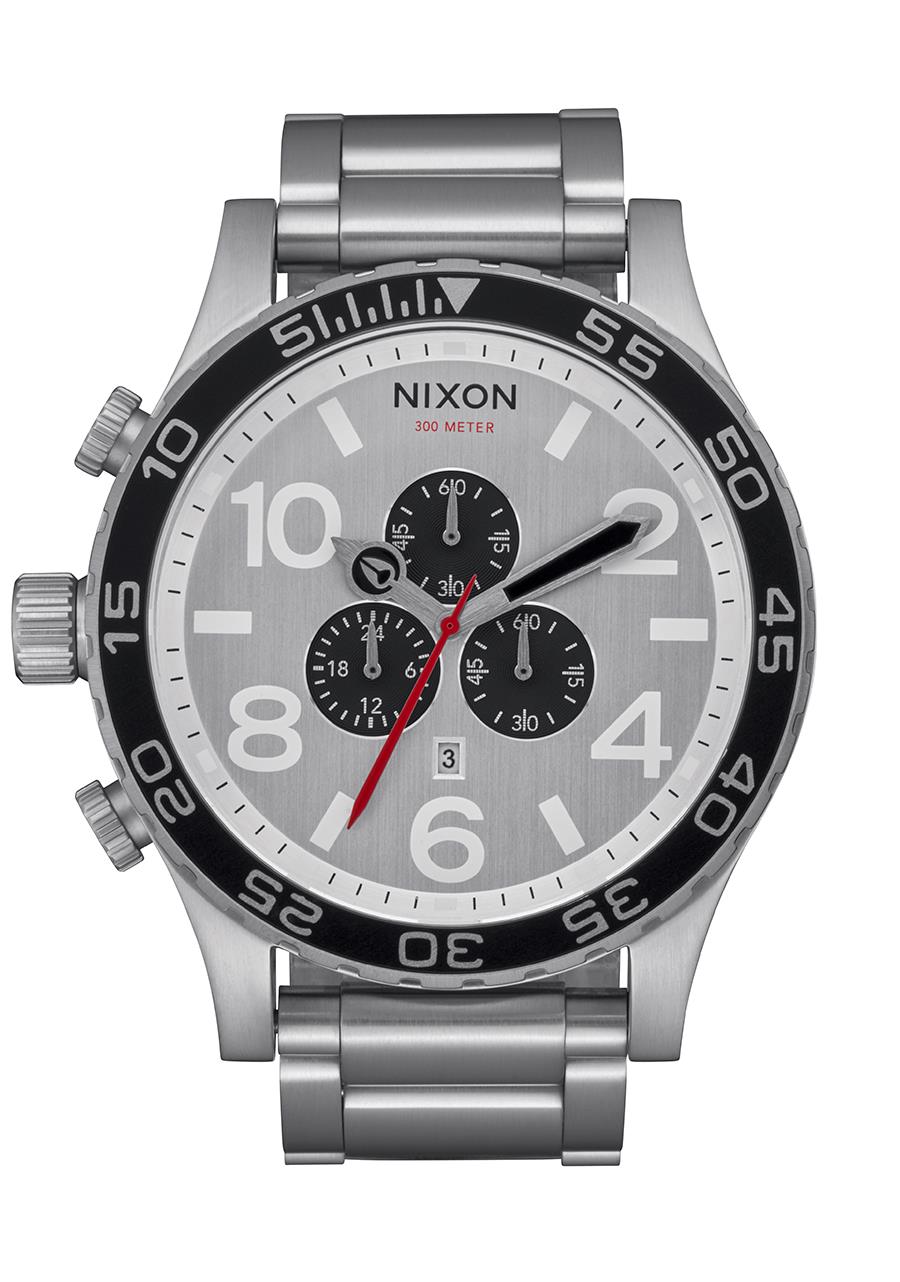 Nixon 51-30 Chrono All Silver/Black