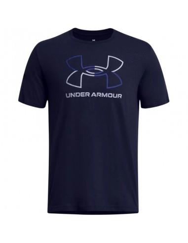 Under Armour Mens Gl Foundation Update Short Sleeve Tee Navy