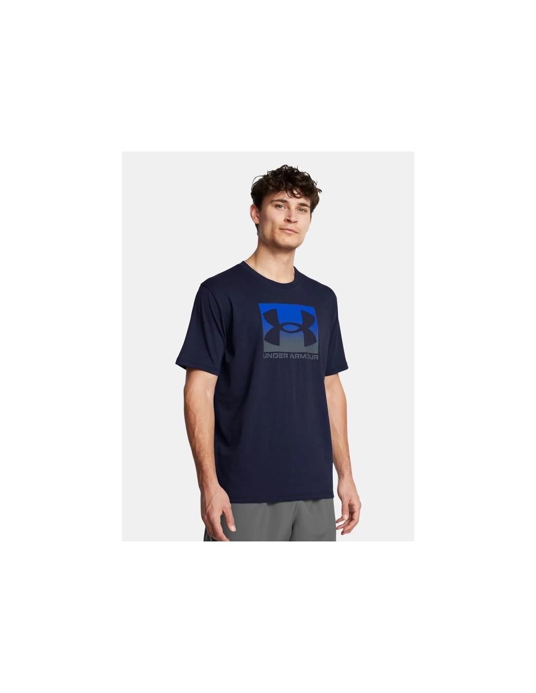 Under Armour Mens Boxed Sports Updated Short Sleeve Tee 410 Navy