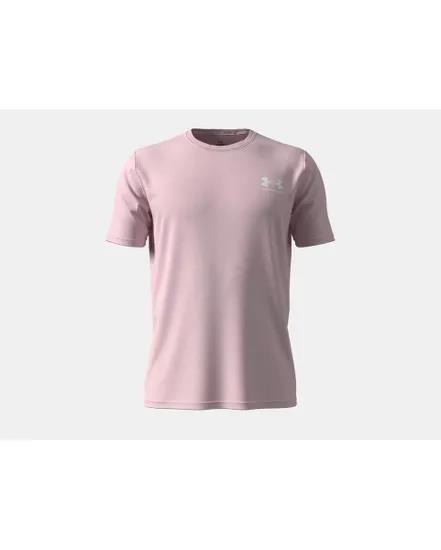 Under Armour Mens Sportstyle Left Chest Short Sleeve Tee 647 Pink