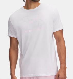 Under Armour Mens Gl Foundation Update Short Sleeve Tee 102 White