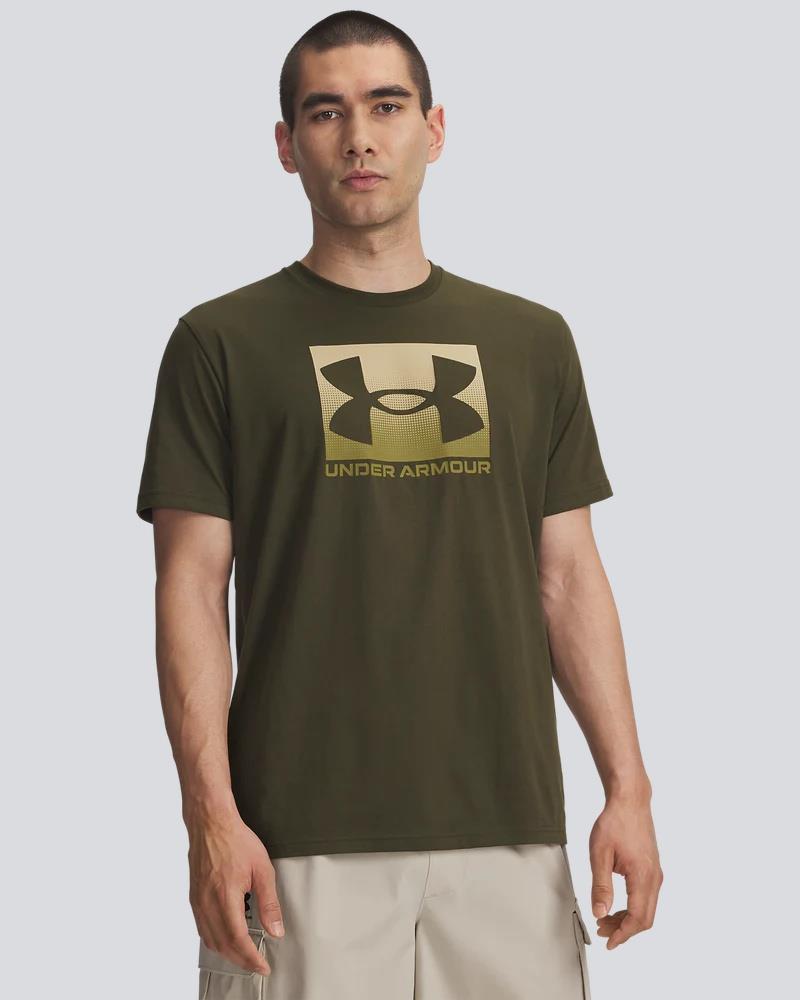 Under Armour Mens Boxed Sports Updated Short Sleeve Tee 308 Green