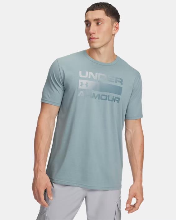 Under Armour Mens Team Issue Wordmark Short Sleeve Tee 323 Jasper