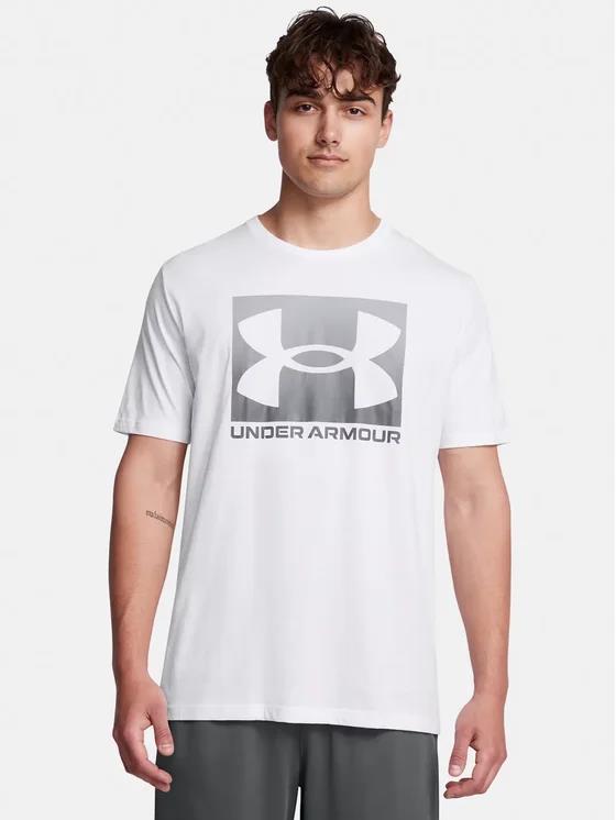 Under Armour Mens Boxed Sports Updated Short Sleeve Tee 100 White