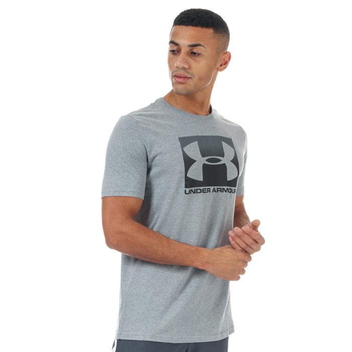 Under Armour Mens Boxed Sportsyle Short Sleeve Tee 035 Grey