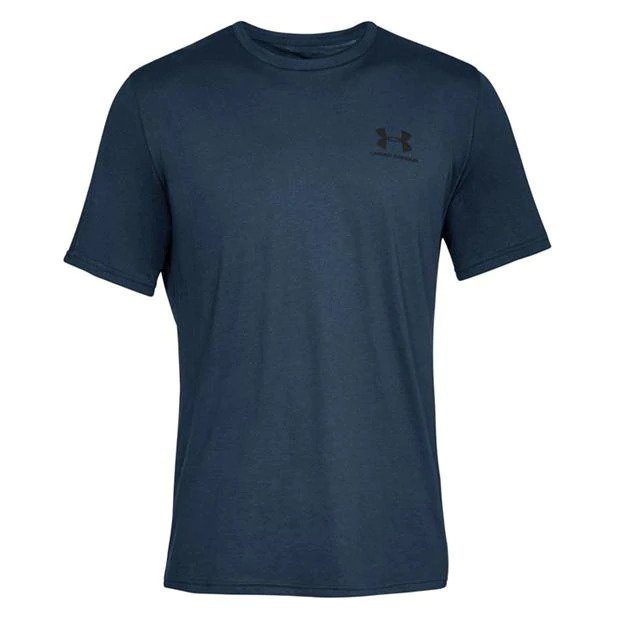 Under Armour Mens Sportstyle Left Chest Logo Short Sleeve Tee Academy