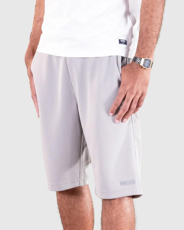 Soviet Mens Raven Casual Shorts Ash
