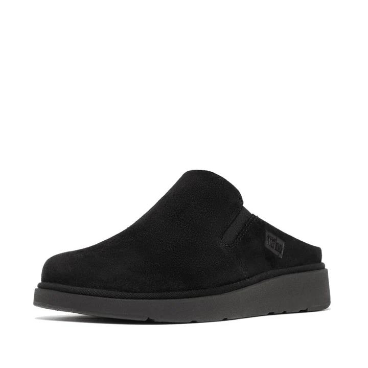 Fit Flop Womens Gen Ff Elasticated Mule Black
