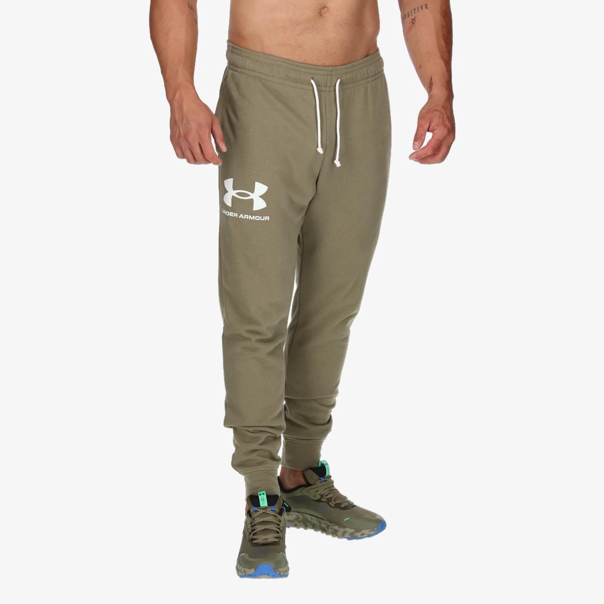 Under Armour Mens Rival Terry Jogger 361 Olive