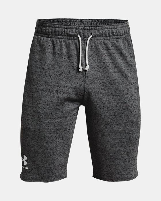 Under Armour Mens Rival Terry Shorts 012 Grey