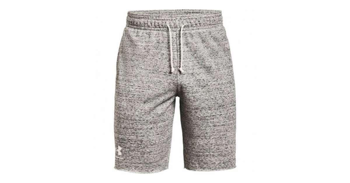 Under Armour Mens Rival Terry Shorts 112 Grey