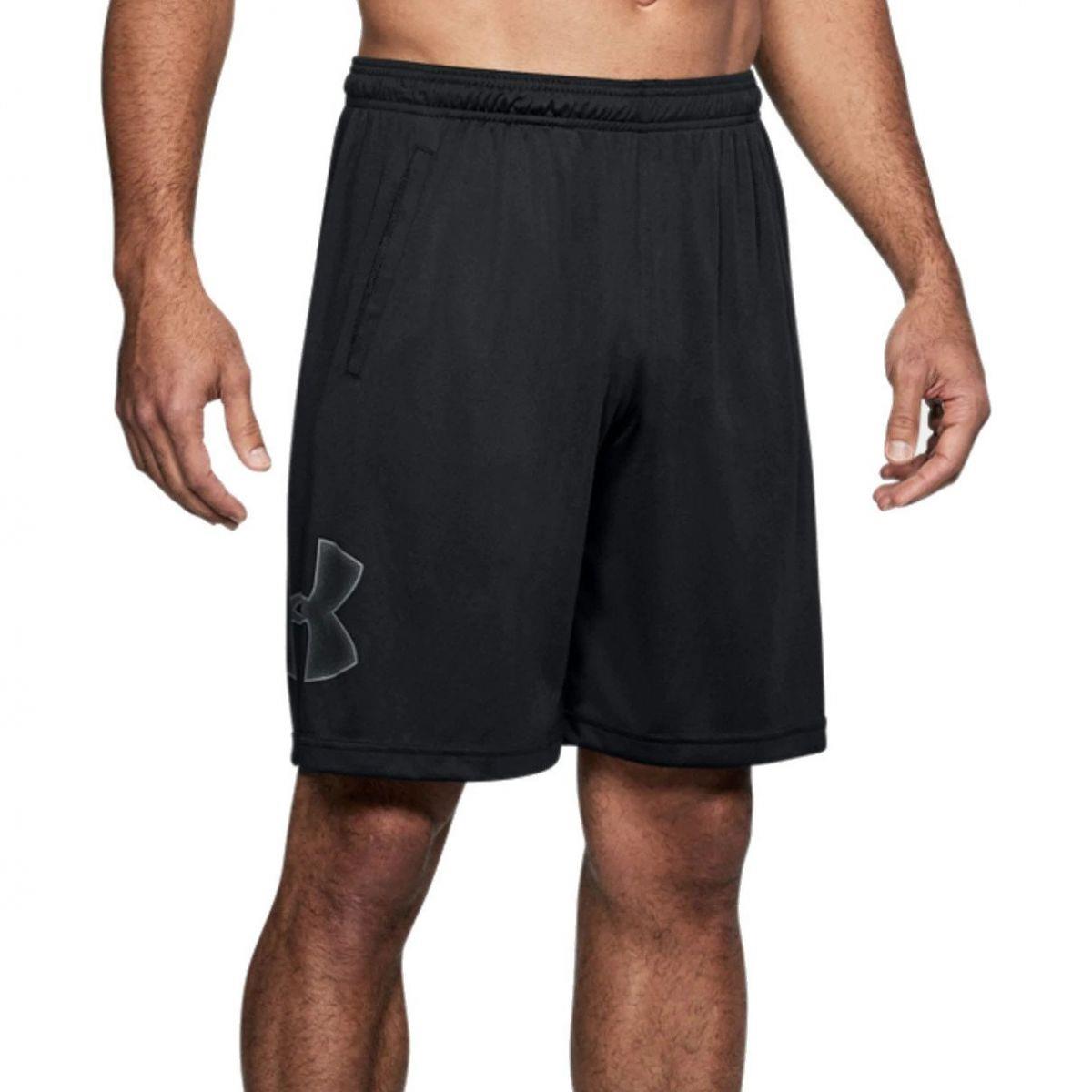 Under Armour Mens Tech Graphic Shorts 001 Black
