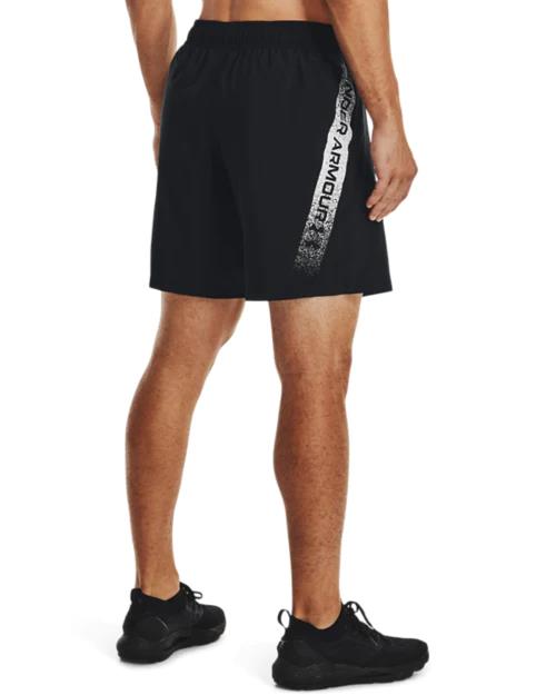 Under Armour Mens Woven Graphic Shorts 001 Black