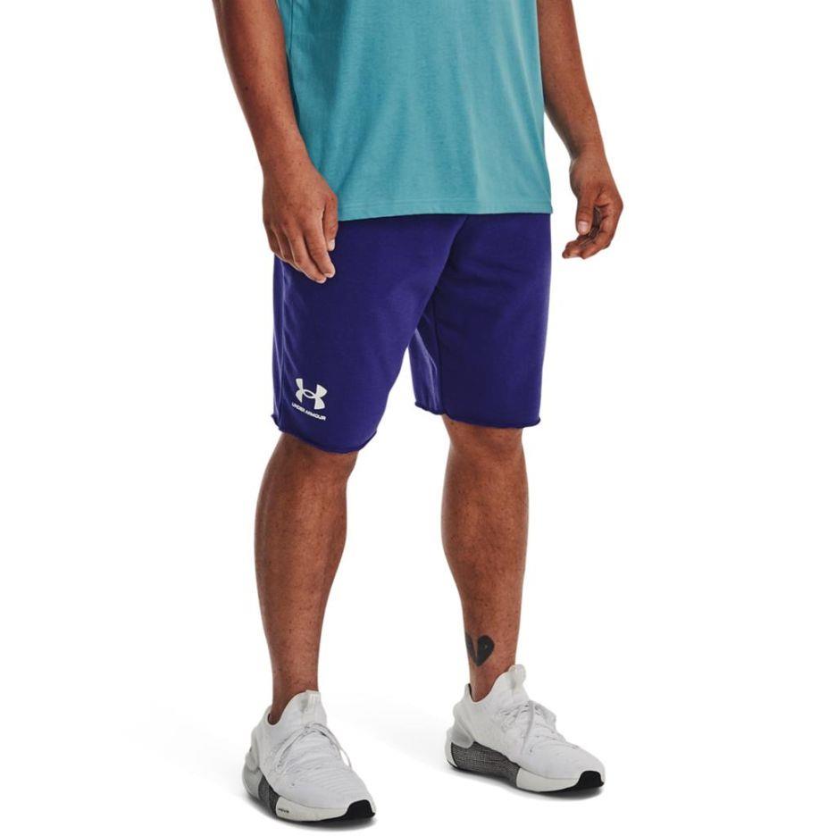 Under Armour Mens Rival Terry Shorts 468 Royal