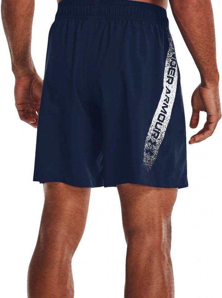 Under Armour Mens Woven Graphic Shorts 408 Academy