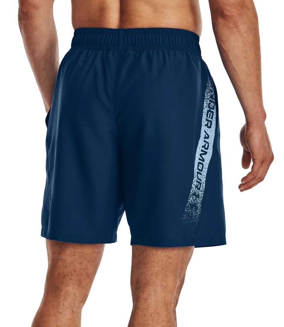 Under Armour Mens Woven Graphic Shorts 426 Blue