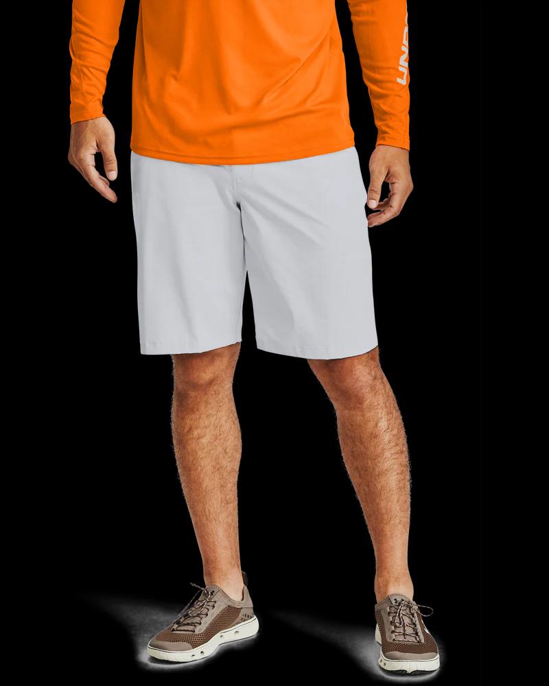 Under Armour Mens Fish Hunter Shorts 015 Grey