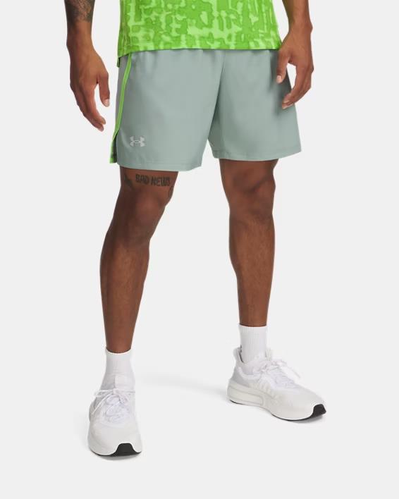 Under Armour Mens Launch 7″ Shorts 348 Green