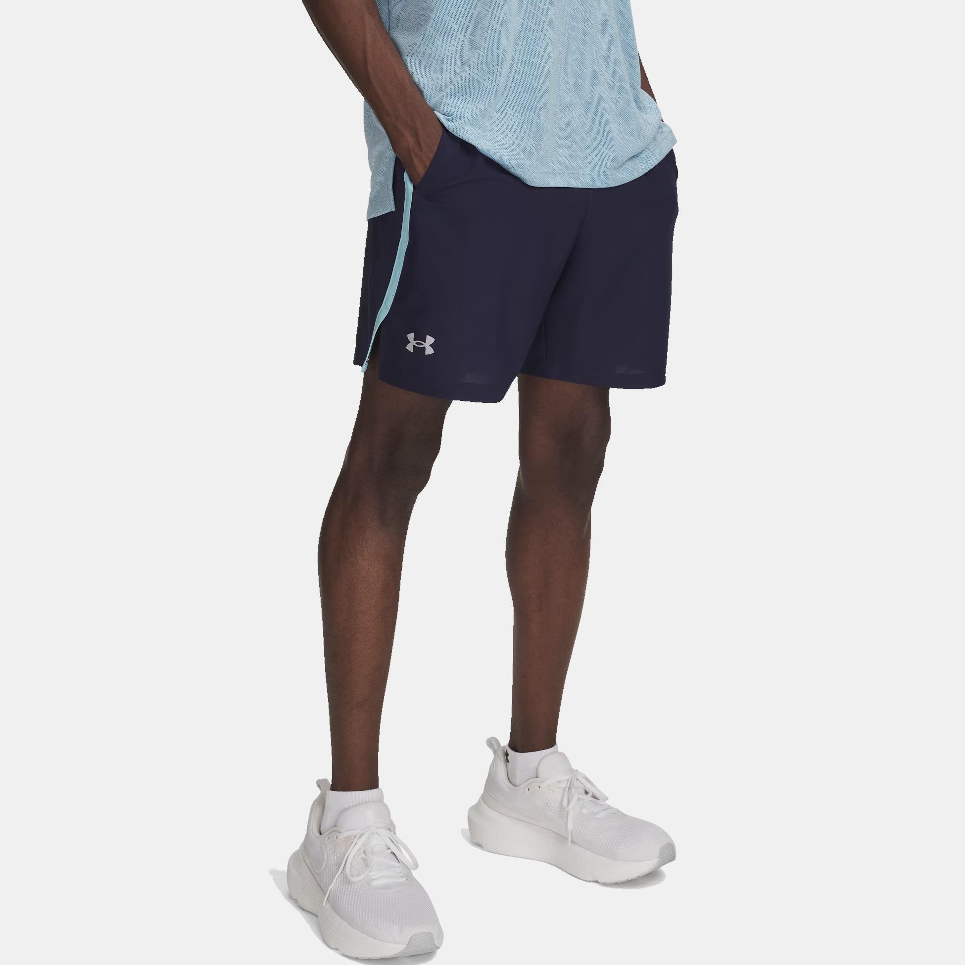 Under Armour Mens Launch 7″ Shorts 411 Navy