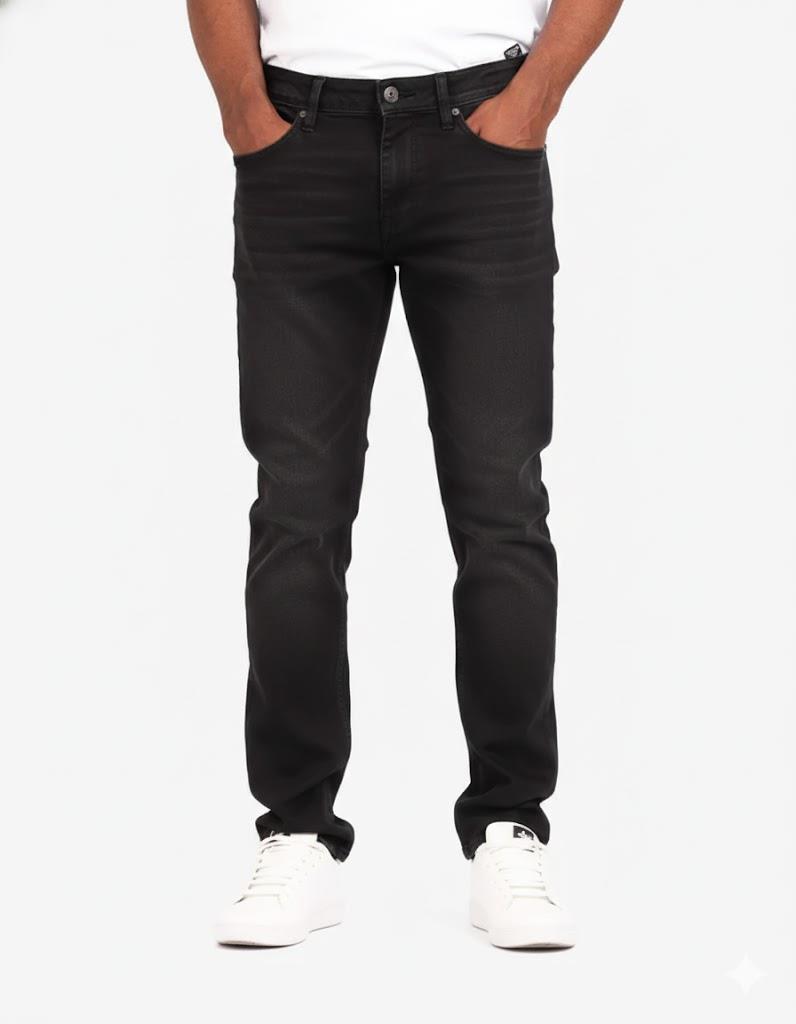 Soviet Mens Trooper #12 Straight Leg Jean Black