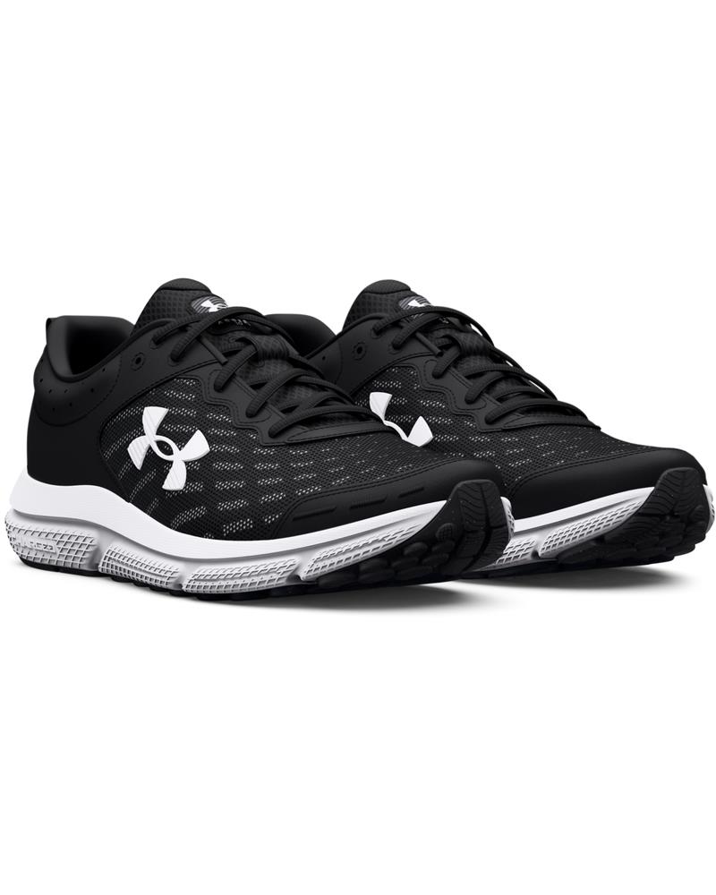Under Armour Mens Charged Assert 10 Sneaker Trainer 001 Black
