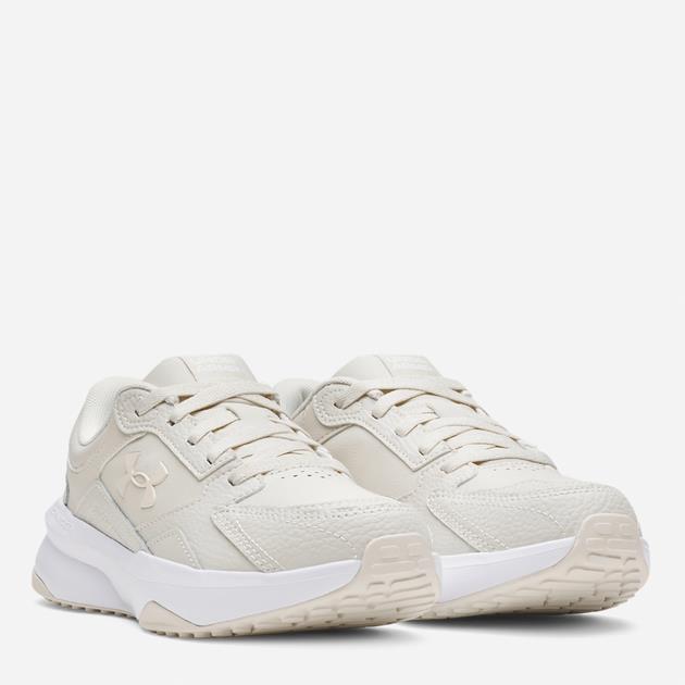 Under Armour Womens Edge Leather Sneaker 110 White